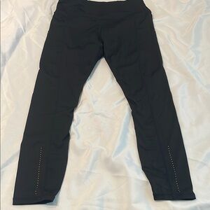 Lululemon Athletica Black Leggings 3 pocket Size 6